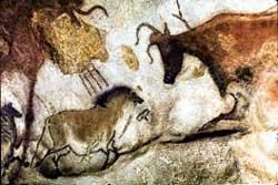 Paleolithic art in the storm-water drain